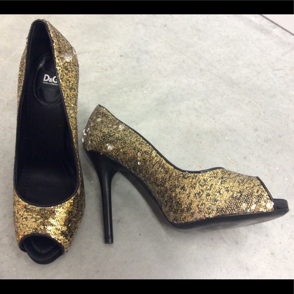 Authentic. D&G Dolce & Gabbana open toe heels 40IT - Picture 2 of 4